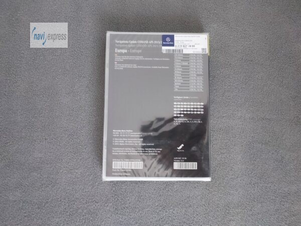 Mercedes-Benz Navigation DVD COMAND APS NTG2.5 EUROPA 2015/2016 Zitrus (NEU) - Image 2