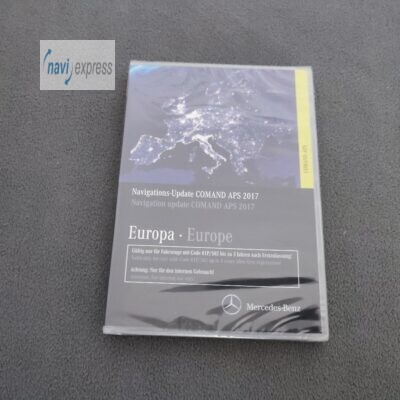 Mercedes-Benz Navigation DVD COMAND APS NTG2.5 EUROPA 2017 Zitrus (NEU)