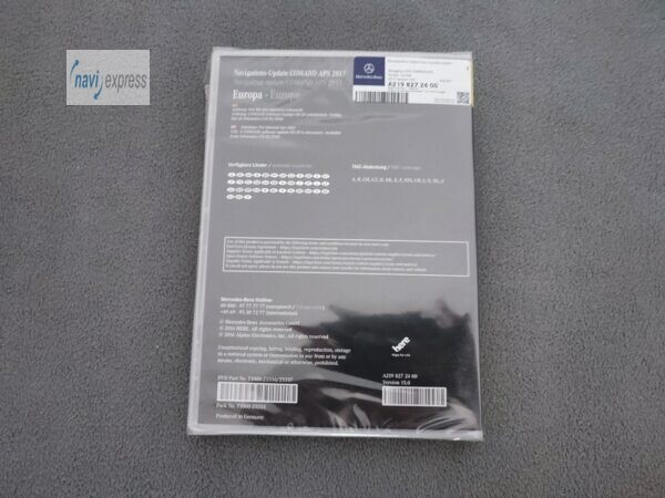 Mercedes-Benz Navigation DVD COMAND APS NTG2.5 EUROPA 2017 Zitrus (NEU) – Bild 2