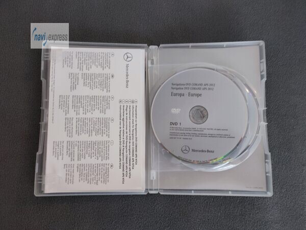 Mercedes-Benz Navigation DVD COMAND APS NTG 4-204 Europa 2012 für GLK C-Klasse violett - Image 4
