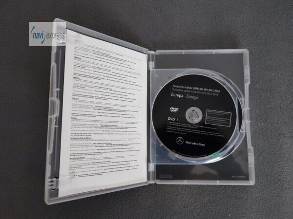 Mercedes-Benz Navigation DVD COMAND APS NTG4-204 Europa 2017/2018 für GLK C-Klasse violett (NEUWERTIG) - Image 5