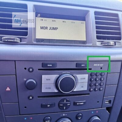 Navigation DVD OPEL DVD90 Navi Europa 2006
