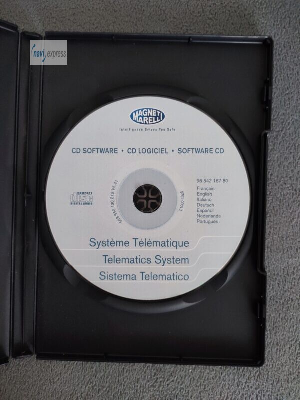 RT3 Software und Sprachen CD 380 SW V5.41 Citroen Peugeot RT3 - Image 3