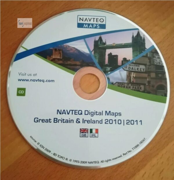 Navigations-CD Connect NIT G3 Great Britain & Ireland 2010/2011