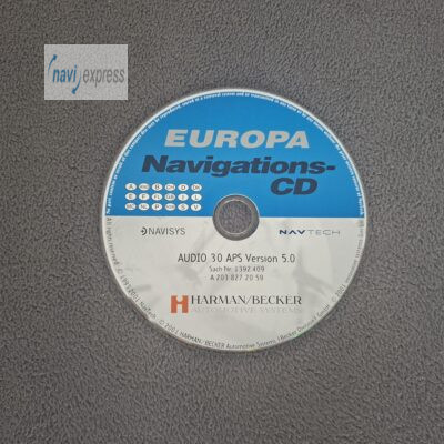 Becker Navigation CD AUDIO 30 APS Deutschland Westeuropa 2001 Version 5.0