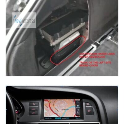 Audi MMI 2G Navigation DVD Deutschland Osteuropa Skandinavien 2017