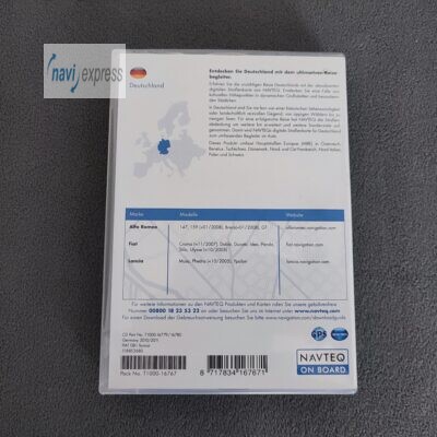 Navigation CD Connect NIT G1 Deutschland 2010/2011 Alfa Romeo Fiat Lancia Maserati