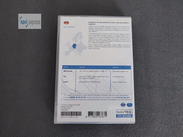 Navigation CD Connect NIT G1 Deutschland 2010/2011 Alfa Romeo Fiat Lancia Maserati – Bild 2