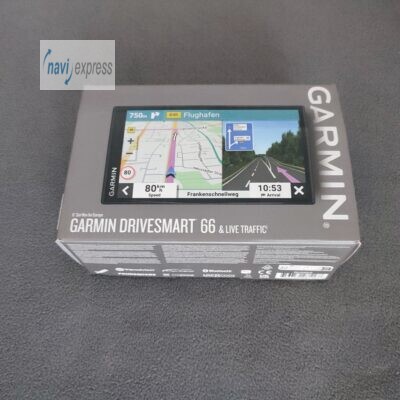 Garmin DriveSmart 66 MT-S 6 Zoll PKW Navi Europa Maps & Traffic via Smartphone & WLAN WiFi