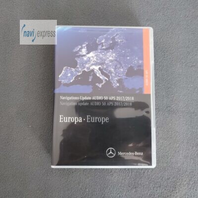 Mercedes Navigation CD Set Audio 50 APS NTG2 Europa 2017/2018 Version 19.0 A1698270700