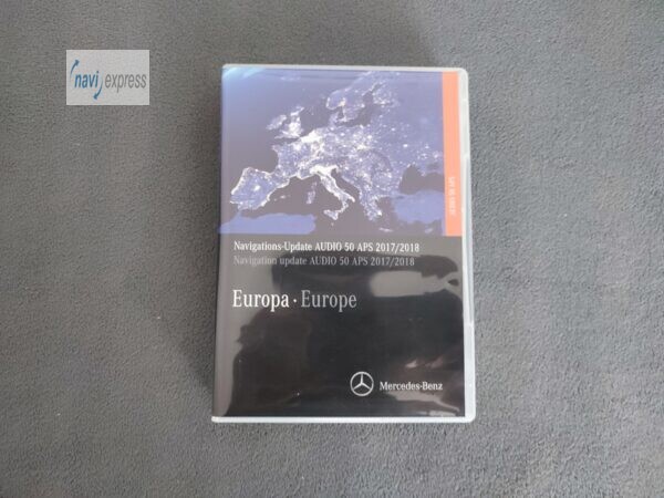 Mercedes Navigation CD Set Audio 50 APS NTG2 Europa 2017/2018 Version 19.0 A1698270700