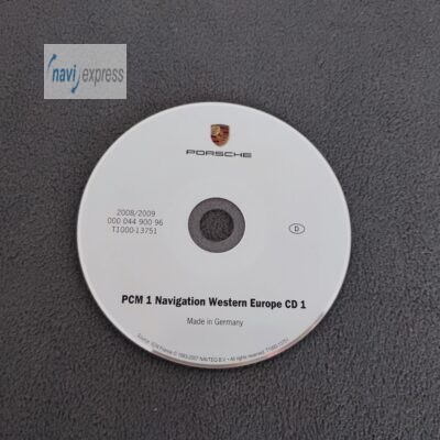 Porsche PCM 1 (16 Bit) Navigation CD Deutschland 2008/2009 00004490096