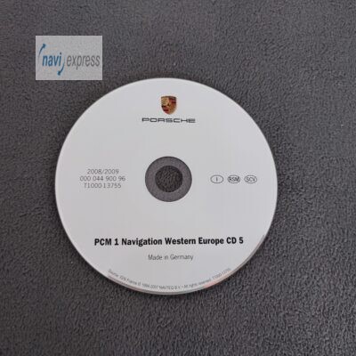 Porsche PCM 1 (16 Bit) Navigation CD Italien Italia 2008/2009 00004490096