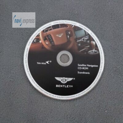 Bentley Navigation CD Scandinavia 2004/2005 für Bentley Siemens VDO Navi