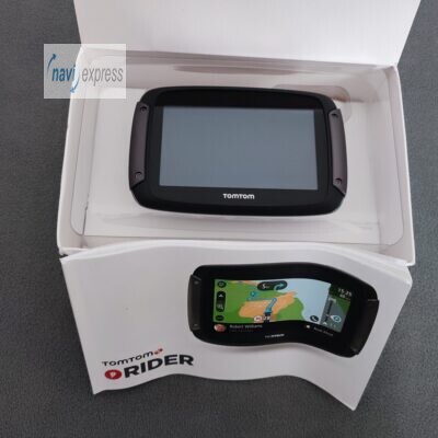 TomTom RIDER 500 4,3 Zoll Motorrad Navi WLAN Wi-Fi TomTom Traffic via Smartphone (OHNE ZUBEHÖR)