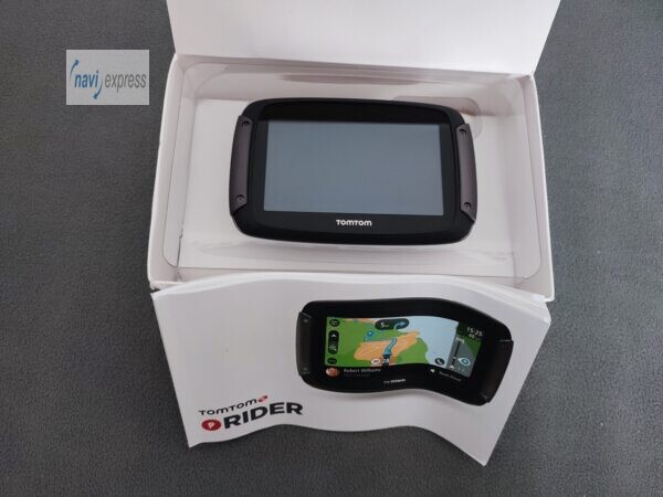 TomTom RIDER 500 4,3 Zoll Motorrad Navi WLAN Wi-Fi TomTom Traffic via Smartphone (OHNE ZUBEHÖR)