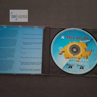 Navigation CD TravelPilot KEIN DX / NO DX SCHWEIZ SUISSE SVIZZERA 1998