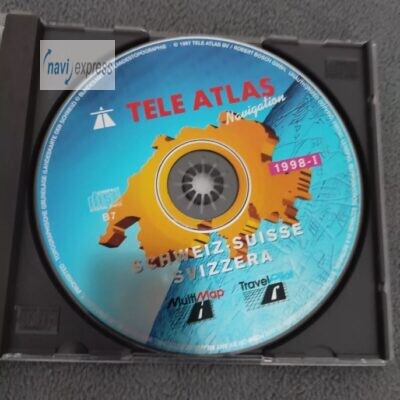 Navigation CD TravelPilot KEIN DX / NO DX SCHWEIZ SUISSE SVIZZERA 1998
