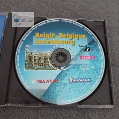 Navigation CD TravelPilot KEIN DX / NO DX BELGIEN LUXEMBURG 1998