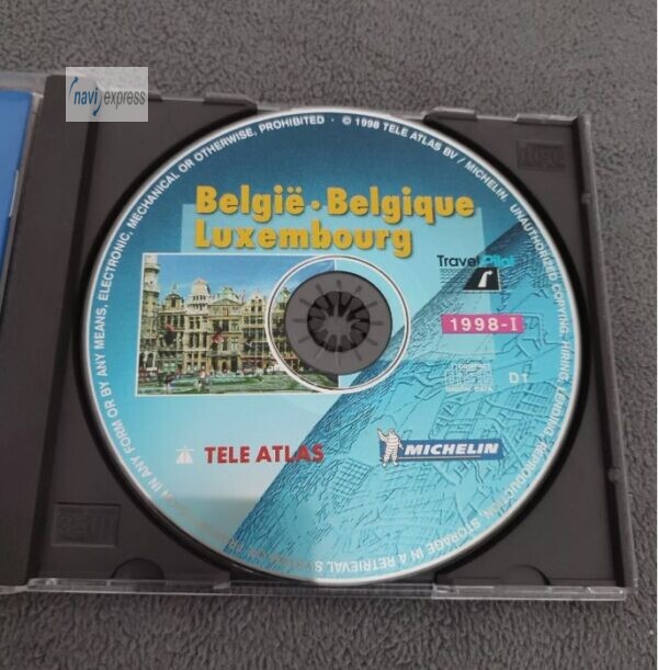 Navigation CD TravelPilot KEIN DX / NO DX BELGIEN LUXEMBURG 1998