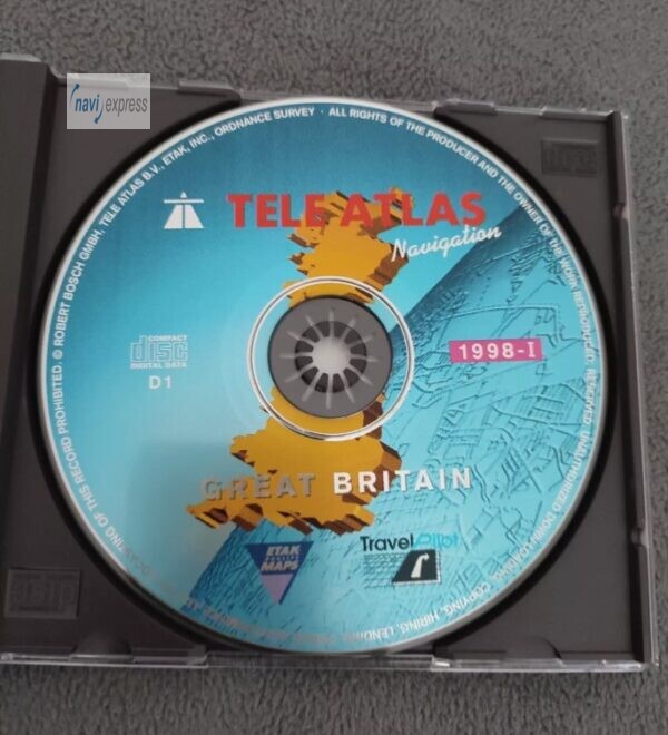Navigation CD TravelPilot KEIN DX / NO DX GREAT BRITAIN 1998