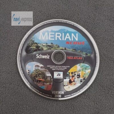 Navigation CD TravelPilot KEIN DX / NO DX SCHWEIZ SUISSE 2000