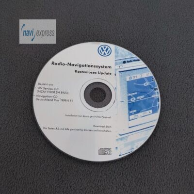 Navigation CD Volkswagen TravelPilot KEIN DX Deutschland 1999