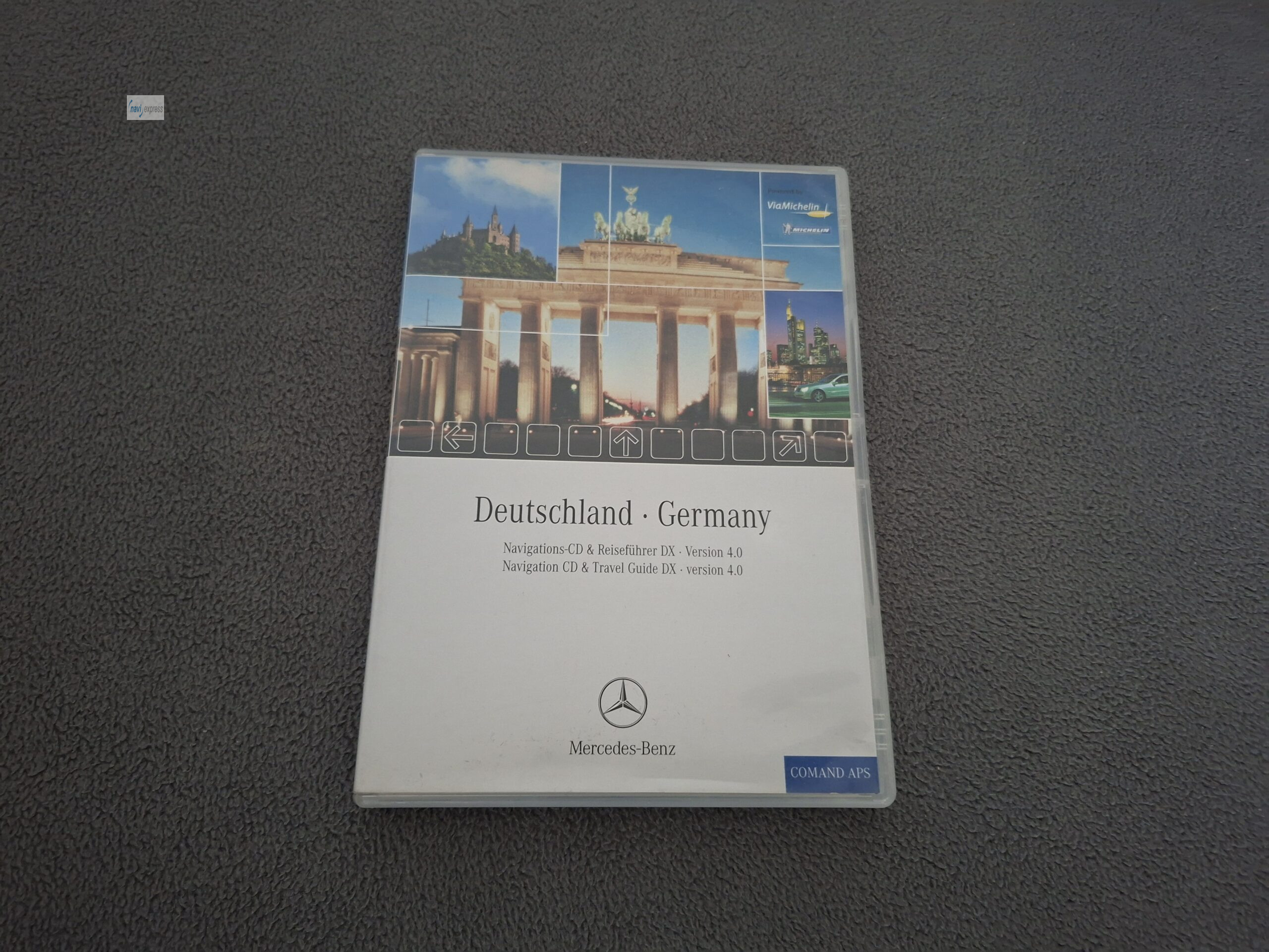 Navigation CD Deutschland 2004/2005 DX Version 4.0 für Mercedes-Benz Comand DX
