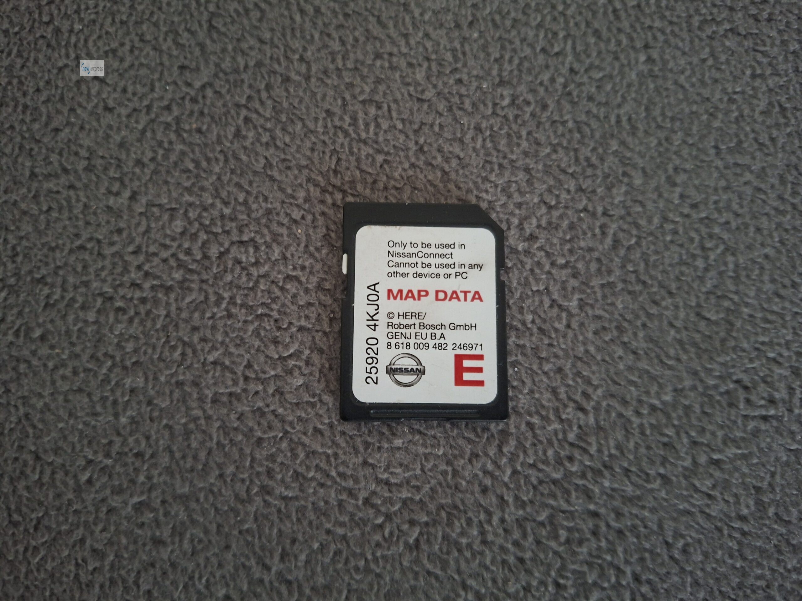 Nissan Connect 3 Navigation SD Karte Europa 2015/2016 259204KJ0A