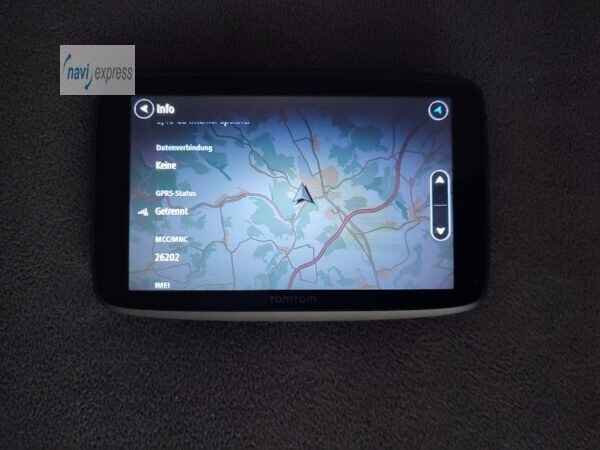TomTom GO 6200 6 Zoll PKW Navi WELT-Karten WLAN Radar (SIM KARTE DEAKTIVIERT) - Image 3