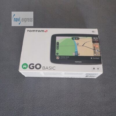 TomTom GO BASIC 6 Zoll PKW Navigationsgerät Europa Maps & WLAN & Traffic via TMC / Smartphone-Kopplung