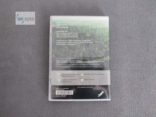 Navigation DVD OPEL DVD 800 Navi mit Modelljahr 2011 Europa 2017/2018 – Bild 2