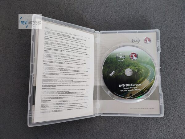 Navigation DVD OPEL DVD 800 Navi mit Modelljahr 2011 Europa 2017/2018 – Bild 3