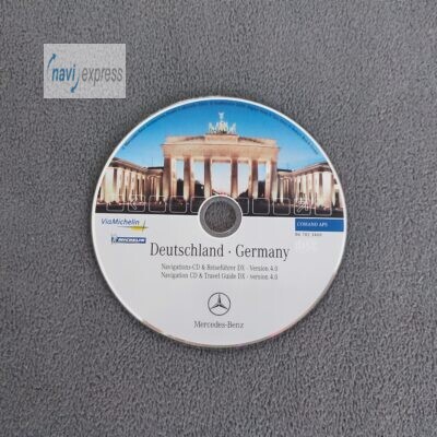 Navigation CD Deutschland 2004/2005 DX Version 4.0 für Mercedes-Benz Comand DX