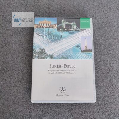 Mercedes-Benz Navigation DVD COMAND APS NTG1 Europa 2004 Version 4.1 Grün