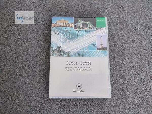 Mercedes-Benz Navigation DVD COMAND APS NTG1 Europa 2004 Version 4.1 Grün