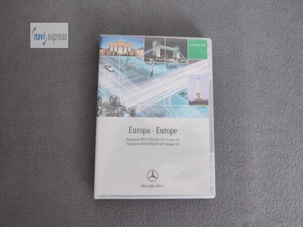 Mercedes Benz Navigation DVD COMAND APS NTG1 Europa 2005/2006 Version 5.0 Grün