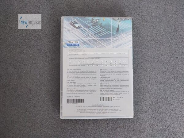 Mercedes Benz Navigation DVD COMAND APS NTG1 Europa 2005/2006 Version 5.0 Grün - Image 3
