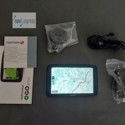 TomTom GO BASIC 6 Zoll PKW Navigationsgerät Europa Maps & WLAN & Traffic via TMC / Smartphone-Kopplung