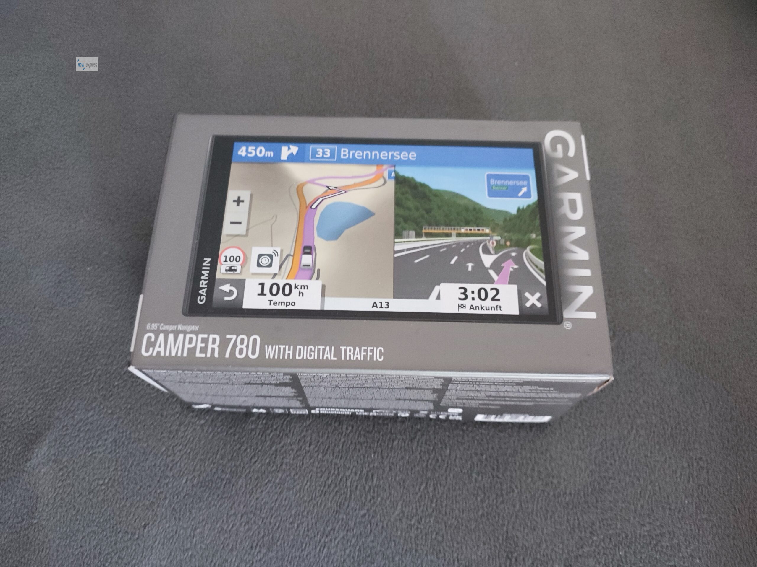 Garmin CAMPER 780 LMT-D Wohnmobil Navi 7 Zoll Europa Maps & Digital Traffic & WLAN