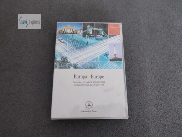 Mercedes-Benz Navigations-CD Set Audio 50 APS NTG2 Deutschland und Europa 2007/2008 Version 9.0