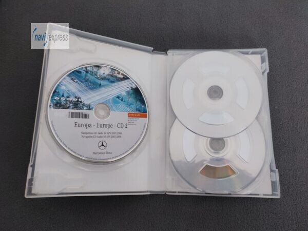 Mercedes-Benz Navigations-CD Set Audio 50 APS NTG2 Deutschland und Europa 2007/2008 Version 9.0 – Bild 4
