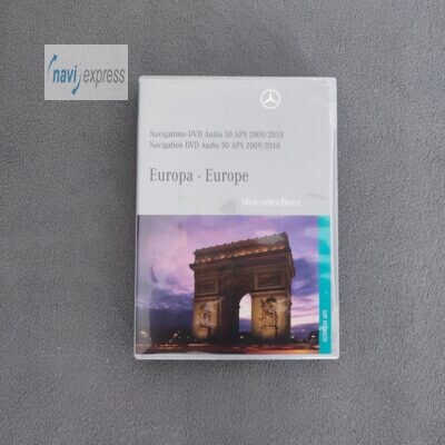 Mercedes-Benz Navigation DVD Set AUDIO 50 APS NTG2.5 Europa 2009/2010