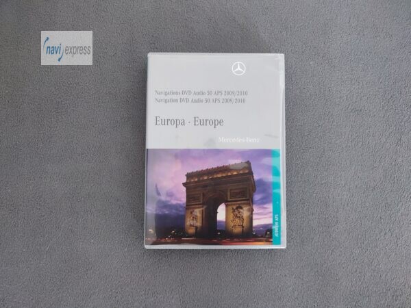 Mercedes-Benz Navigation DVD Set AUDIO 50 APS NTG2.5 Europa 2009/2010