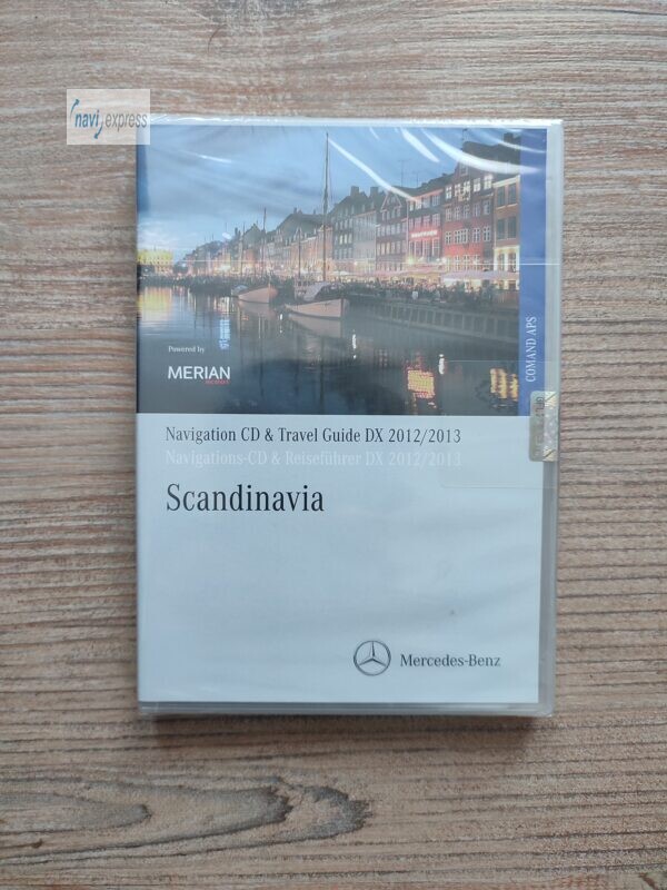 Mercedes-Benz Navigation CD DX Scandinavia 2012/2013 für Comand DX (NEW)