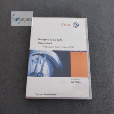 Navigations-CD DX Deutschland V5 von 2006 für Volkswagen MCD MFD RNS2 RNS MFD2 Audi BNS 4.X RNS 4.X