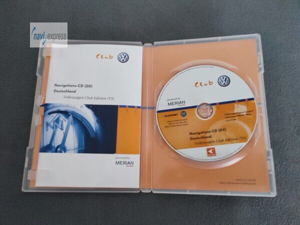 Navigations-CD DX Deutschland V5 von 2006 für Volkswagen MCD MFD RNS2 RNS MFD2 Audi BNS 4.X RNS 4.X – Bild 3