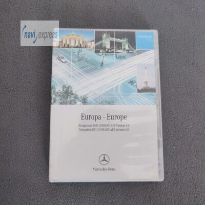 Mercedes-Benz Navigation DVD COMAND APS NTG2 Europa 2004/2005 Version 4.0