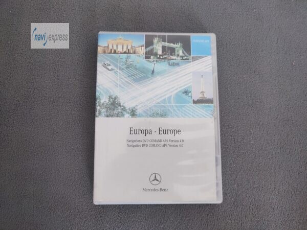 Mercedes-Benz Navigation DVD COMAND APS NTG2 Europa 2004/2005 Version 4.0