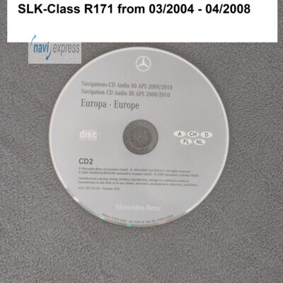 Mercedes-Benz Navigations-CD Audio 50 APS NTG1 DEUTSCHLAND 2009/2010